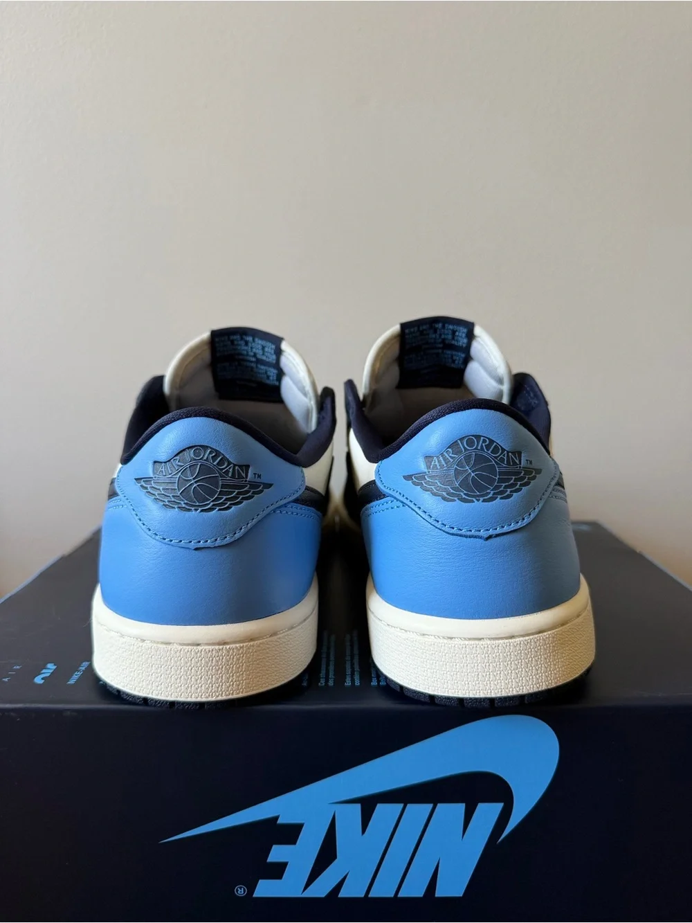 Air Jordan 1 Retro Low Obsidian University Blue CZ0790-400 Men’s Size 10.5